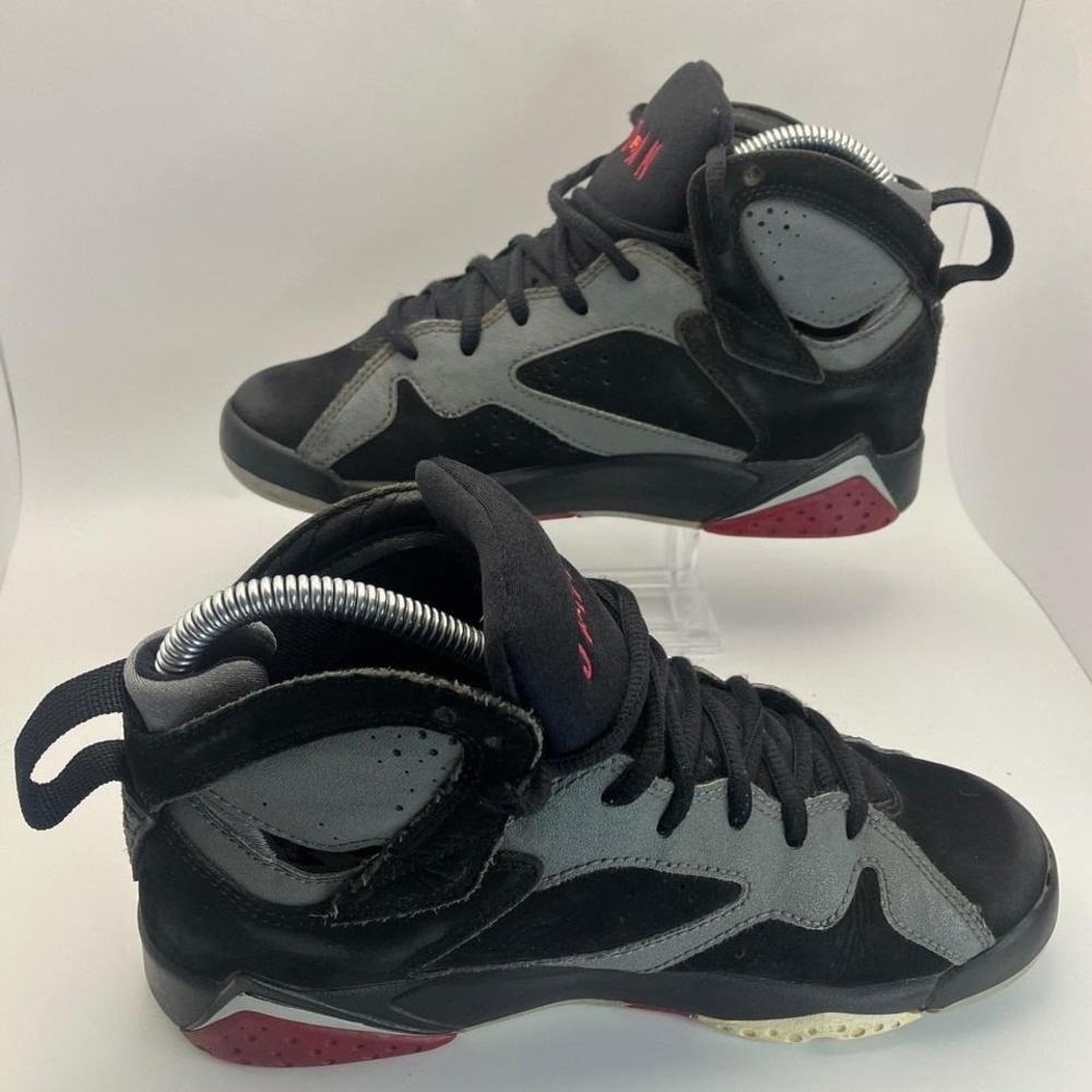 Air Jordan 7 Retro "Sport Fuchsia" Kids Youth Size 4Y Sneakers - Picture 2 of 7